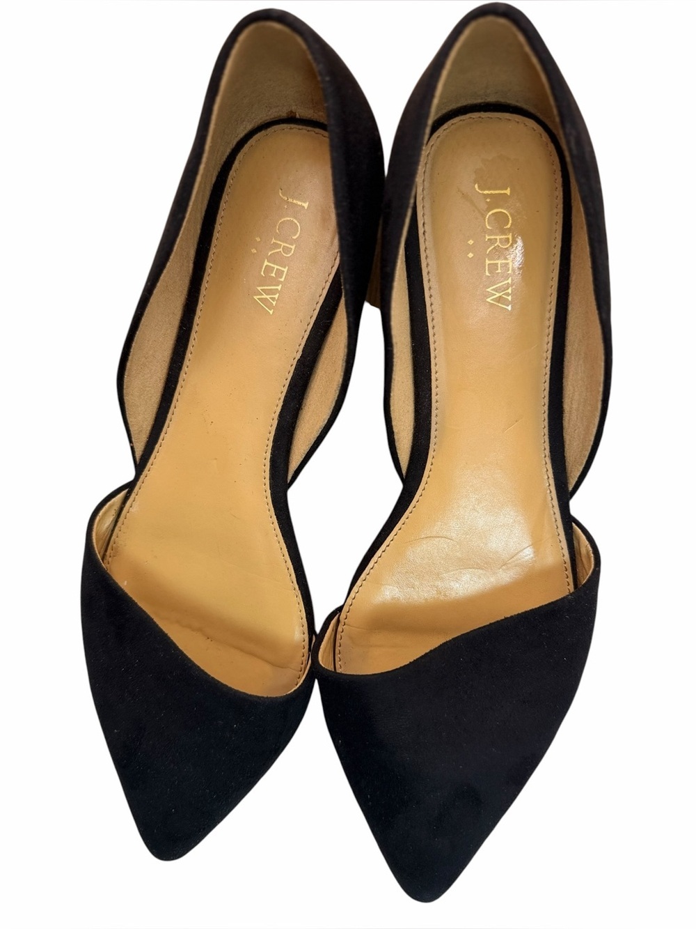 J Crew Zoe Suede D’Orsay Flats - Picture 5 of 8